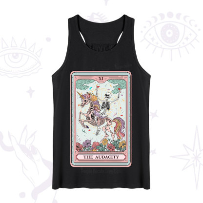 Purplehecate The Funny Skeleton Audacity Tarot Tank