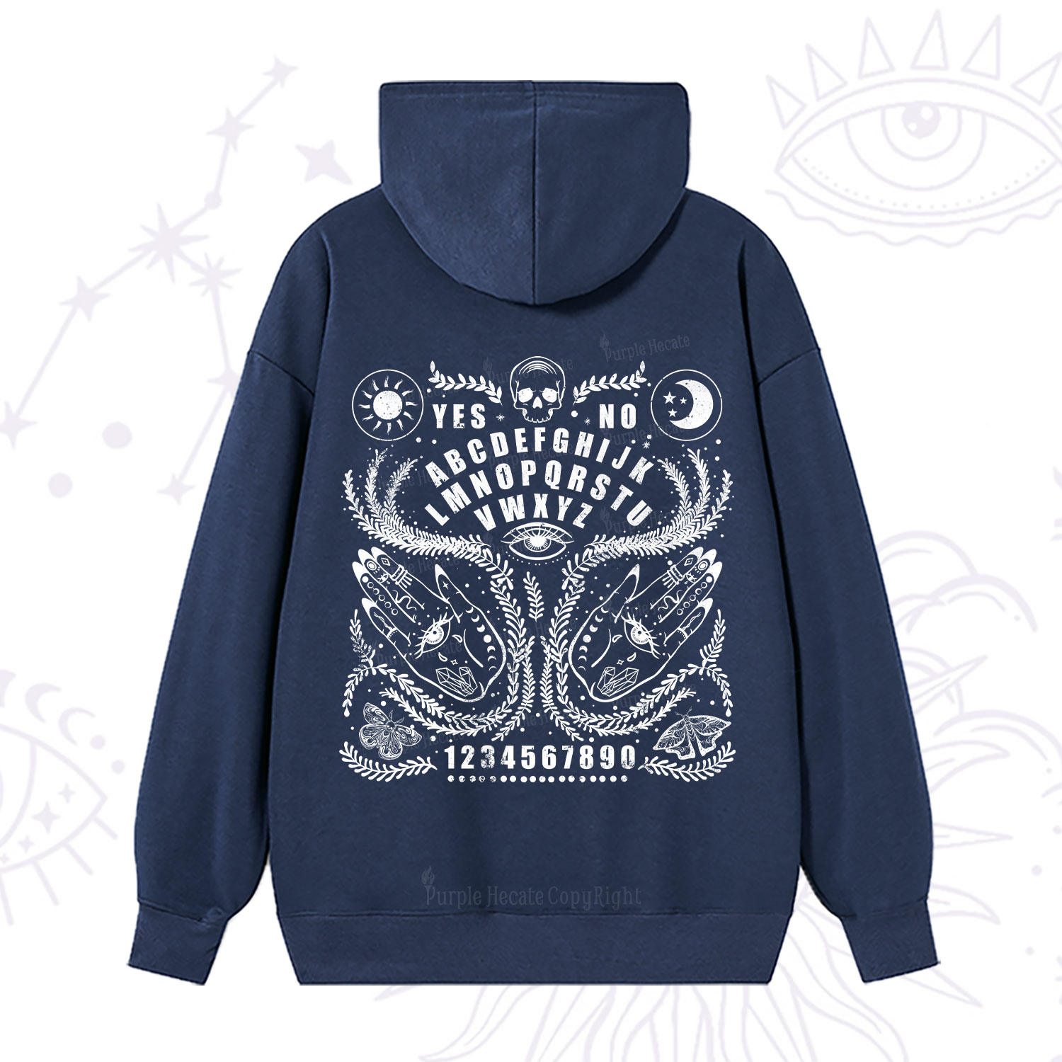 Purplehecate Ouija Spirit Board Hoodie