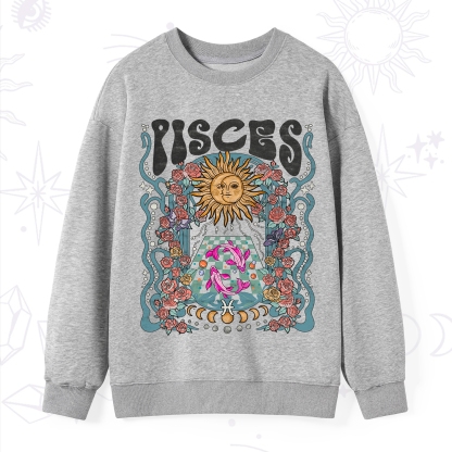Purplehecate Pisces Spirit Zodiac Sweatshirt