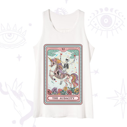 Purplehecate The Funny Skeleton Audacity Tarot Tank