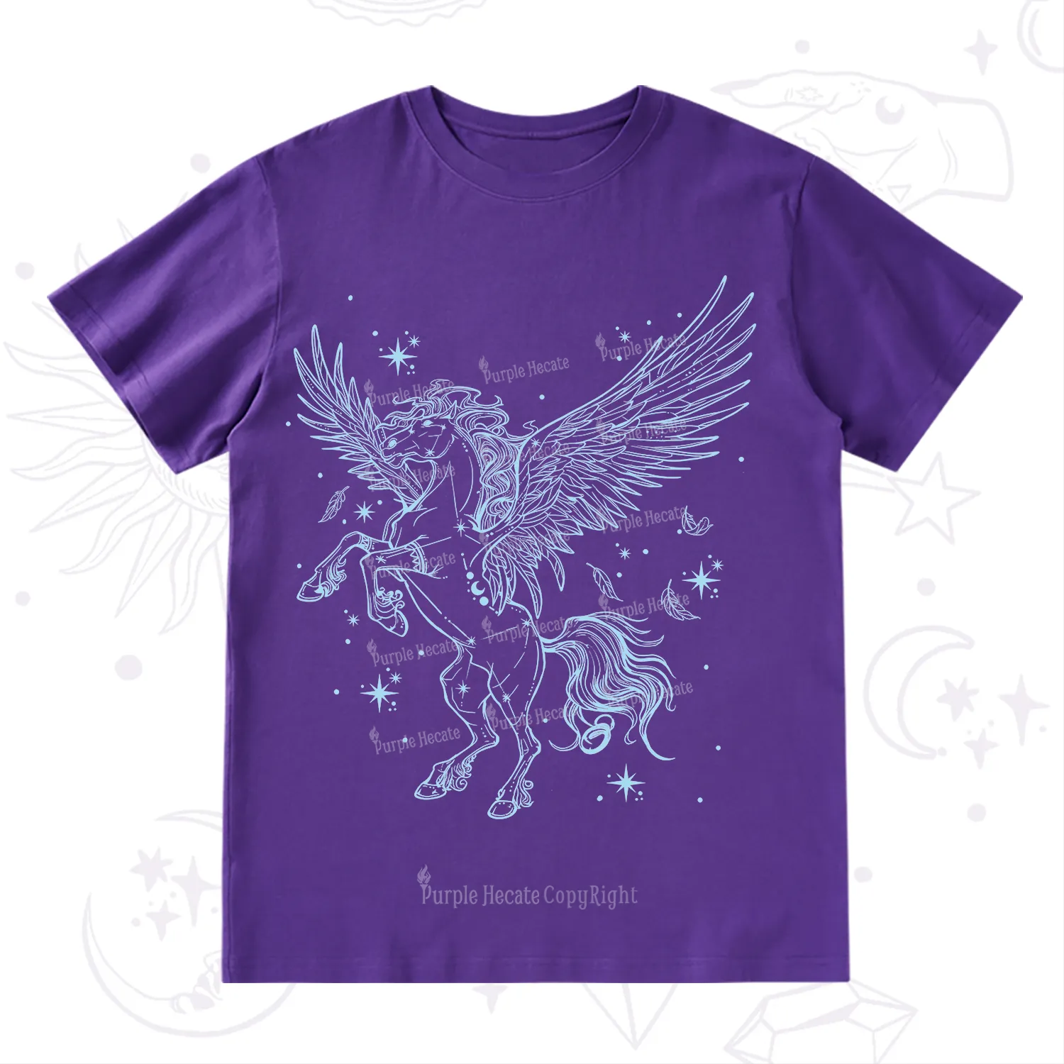 Purplehecate Celestial Pegasus T-Shirt