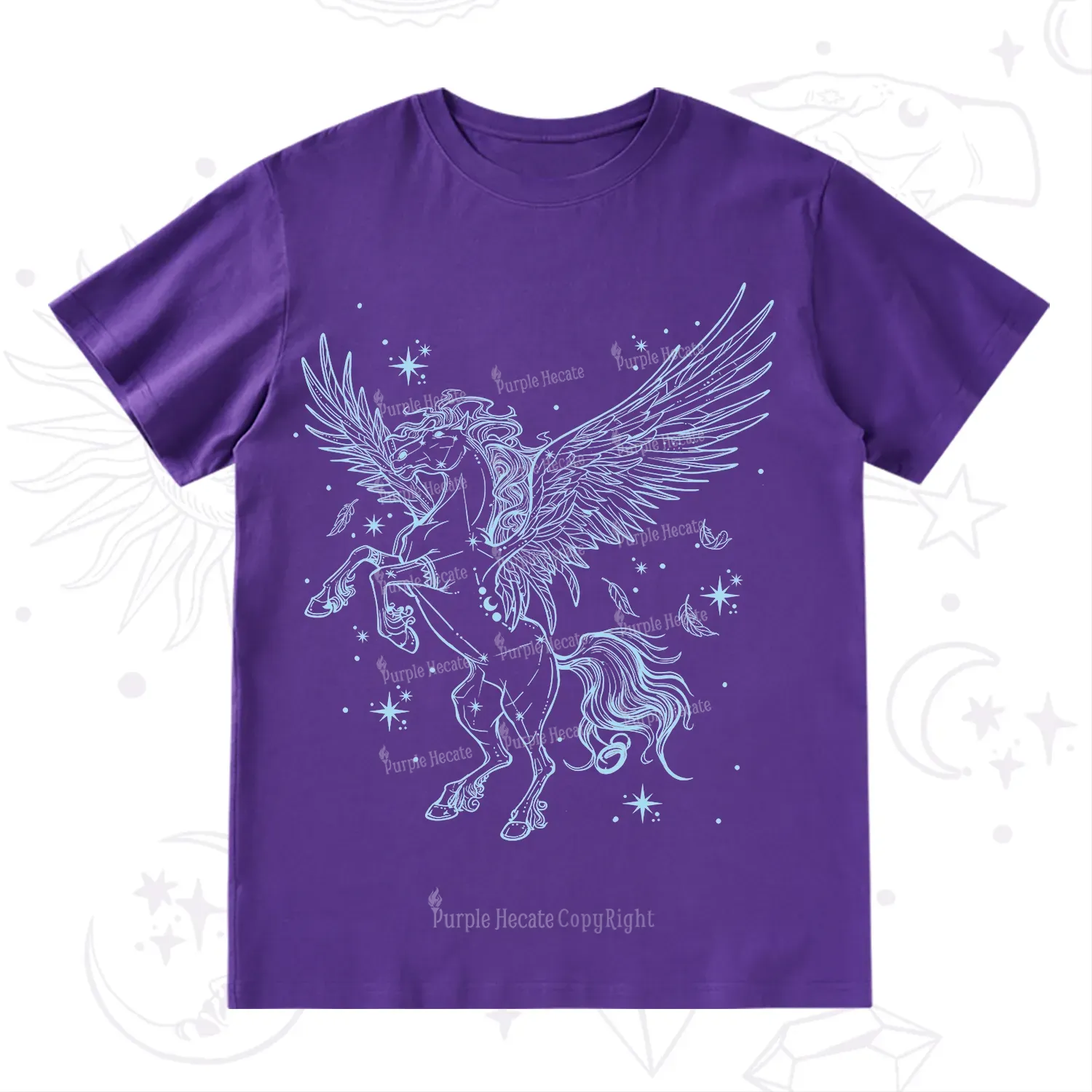 Purplehecate Celestial Pegasus T-Shirt