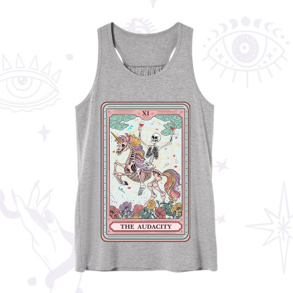 Purplehecate The Funny Skeleton Audacity Tarot Tank