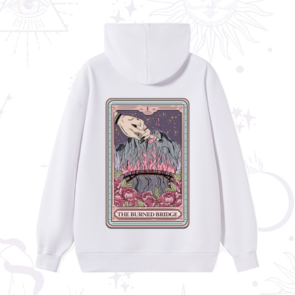 Purplehecate The Burned Bridge Tarot Hoodie