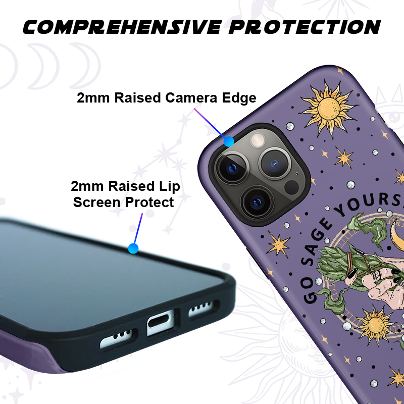 Purplehecate Go Sage Yourself Phone Case
