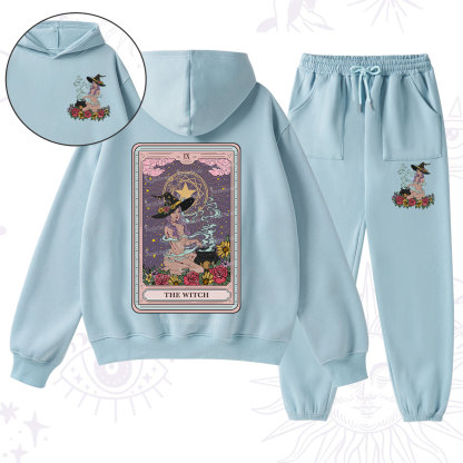 Purplehecate The Witch Tarot Fleece Hoodie Suit