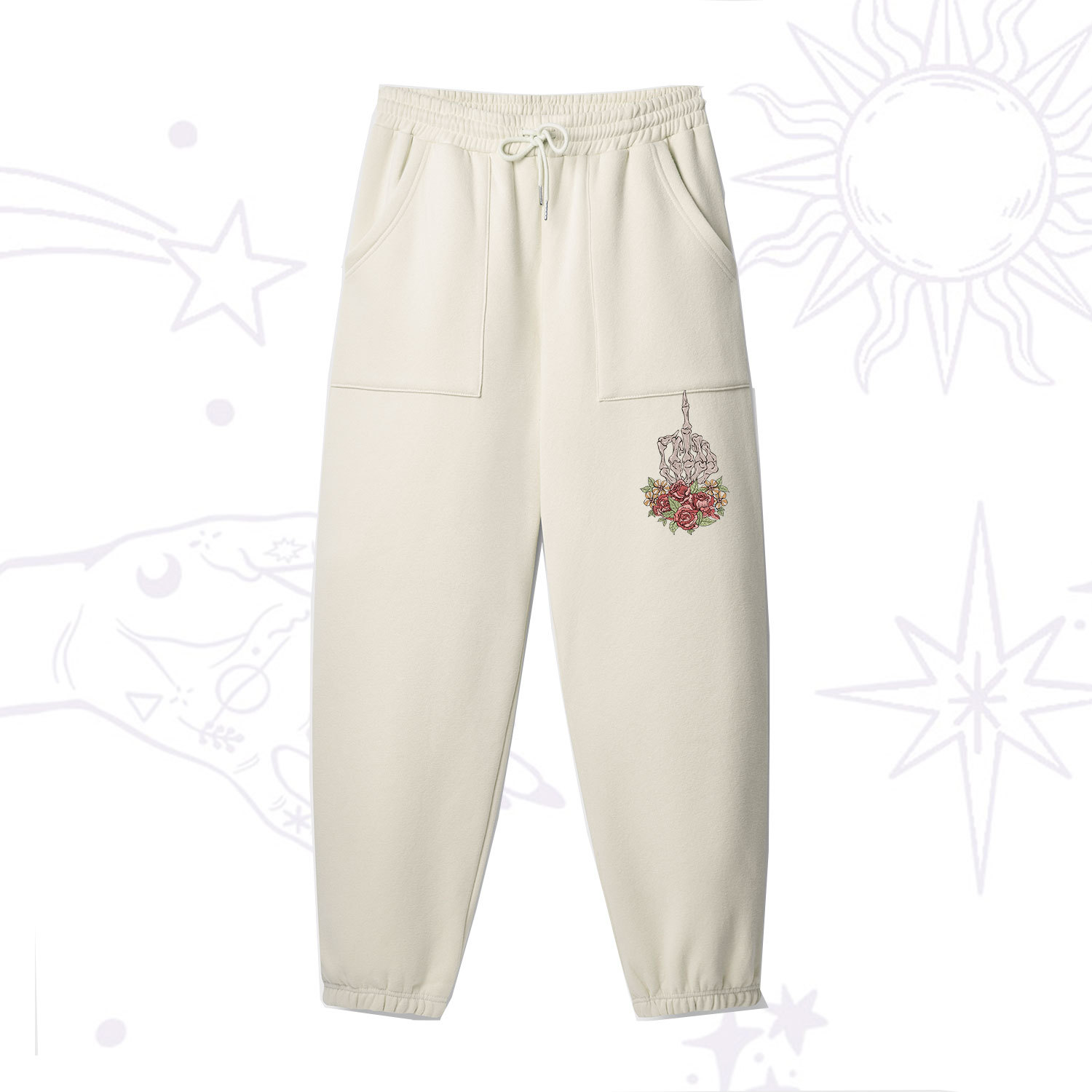 Purplehecate The Zero Of Fucks Fleece Sweatpants