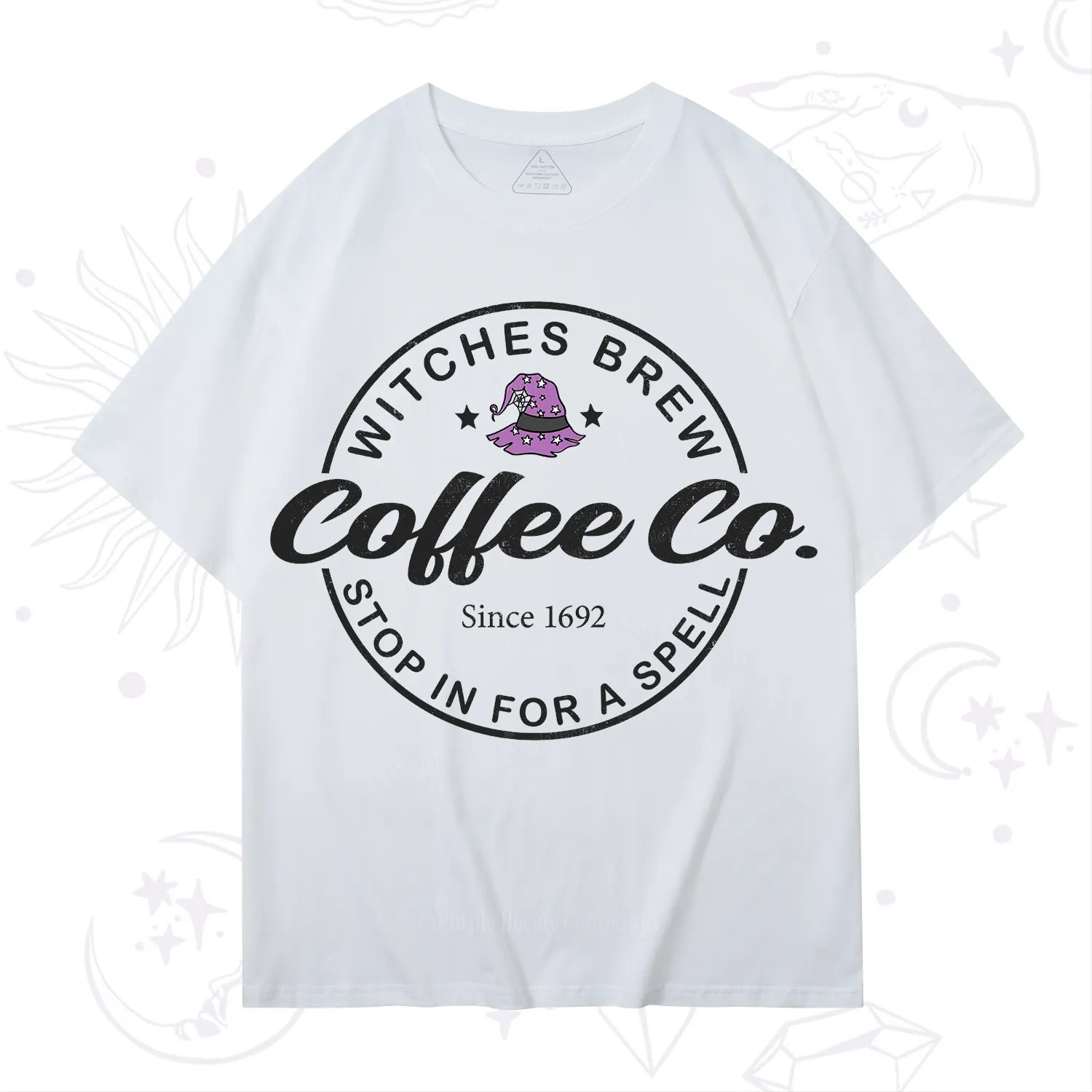 Purplehecate Witches Brew Coffee Co T-Shirt