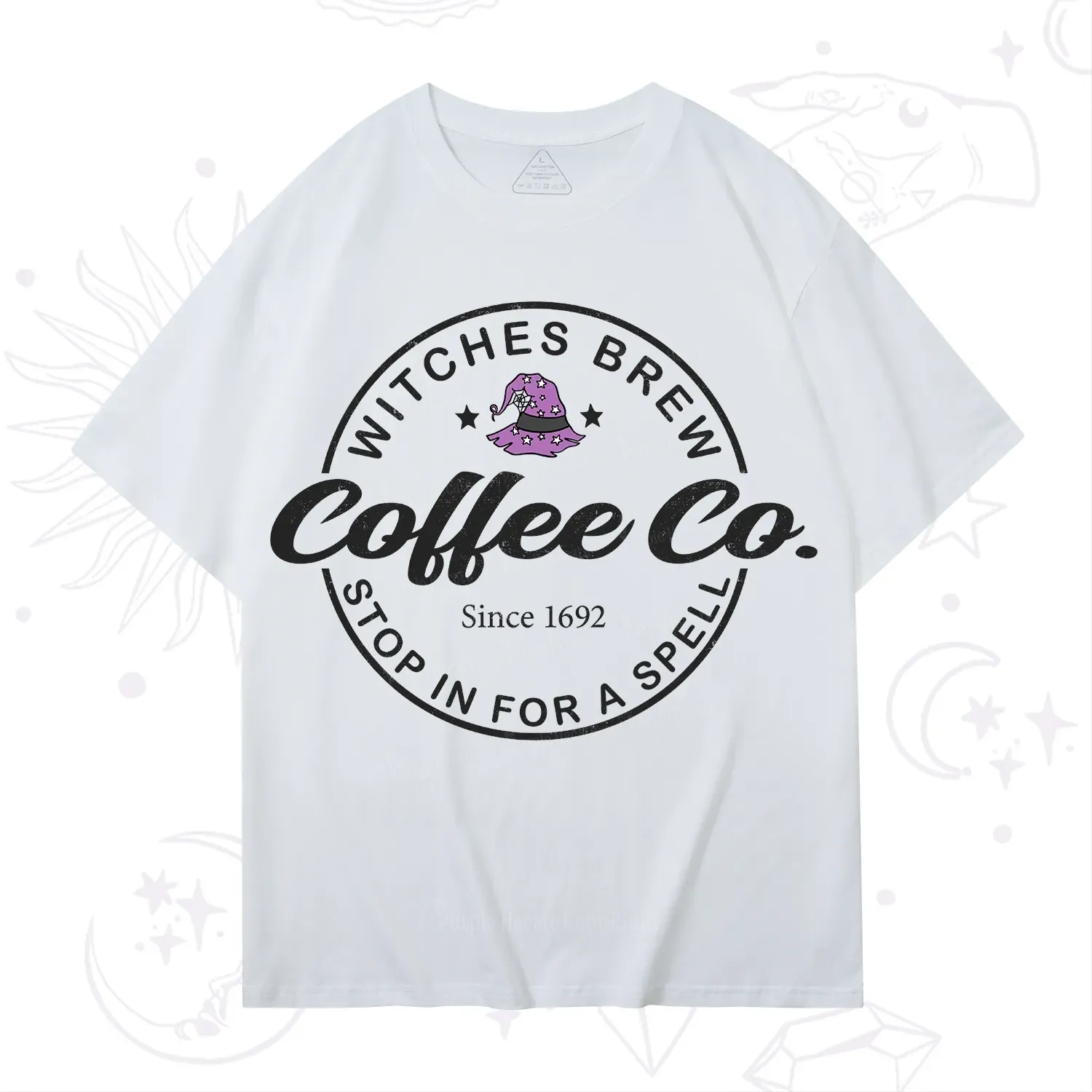 Purplehecate Witches Brew Coffee Co T-Shirt