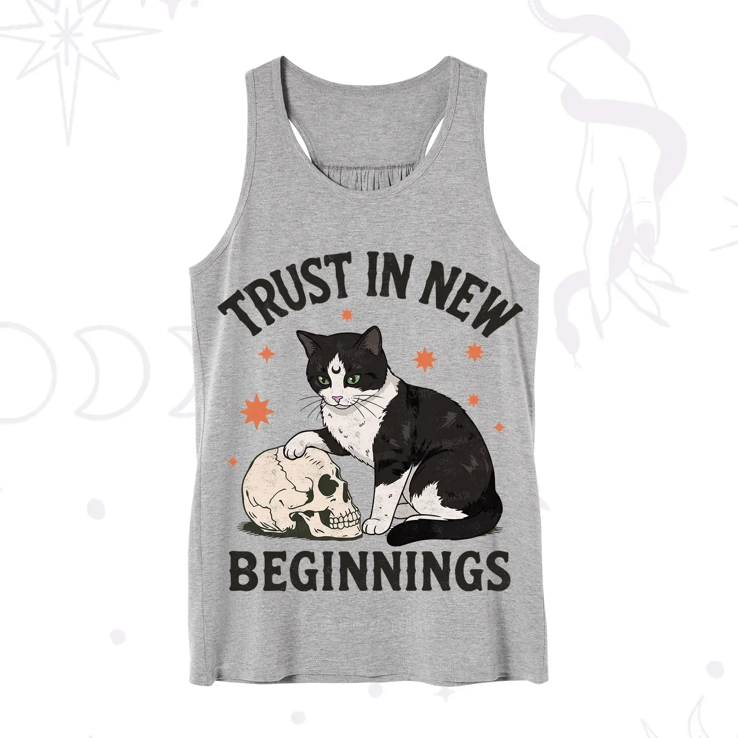 Purplehecate Trust In New Beginnings Cat Tank