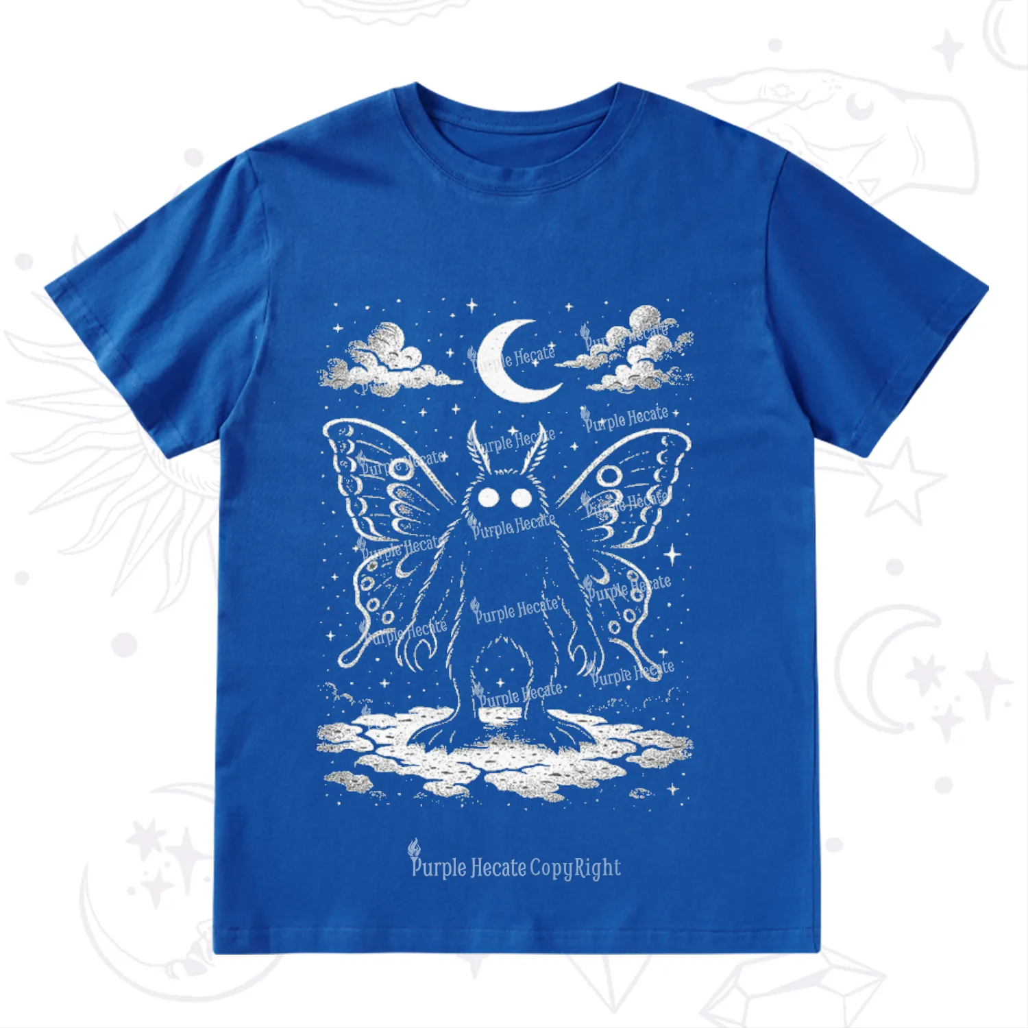 Purplehecate Celestial Cryptid Mothman T-Shirt