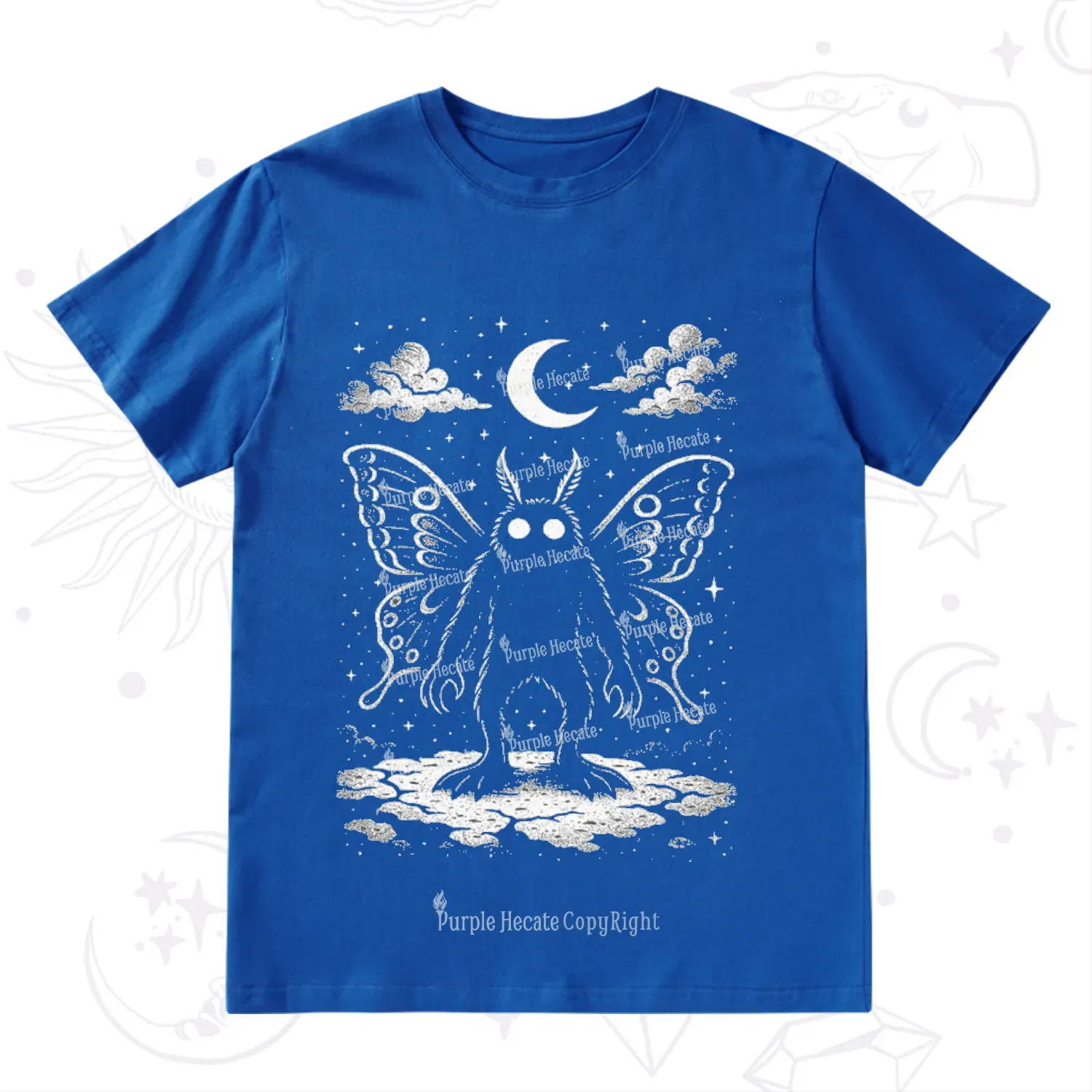 Purplehecate Celestial Cryptid Mothman T-Shirt