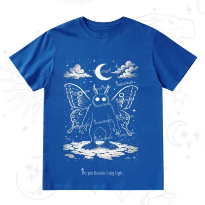 Purplehecate Celestial Cryptid Mothman T-Shirt