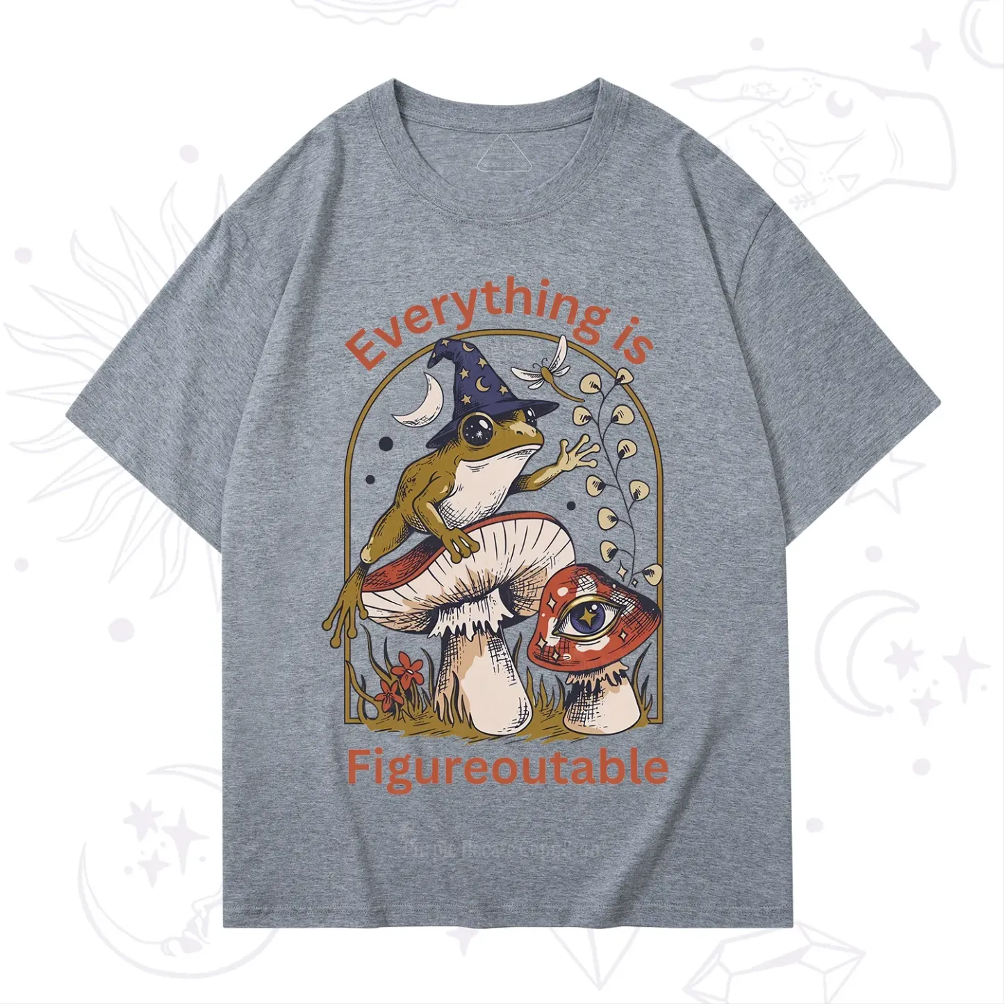 Purplehecate Everything Is Figureoutable Frog T-Shirt