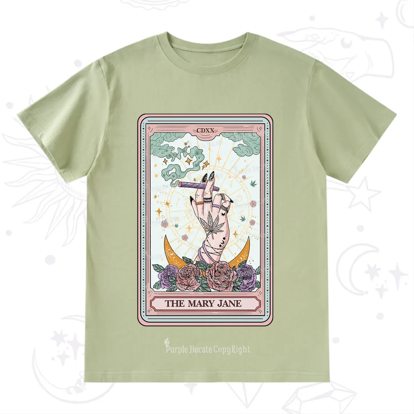 Purplehecate The Mary Jane Tarot T-Shirt