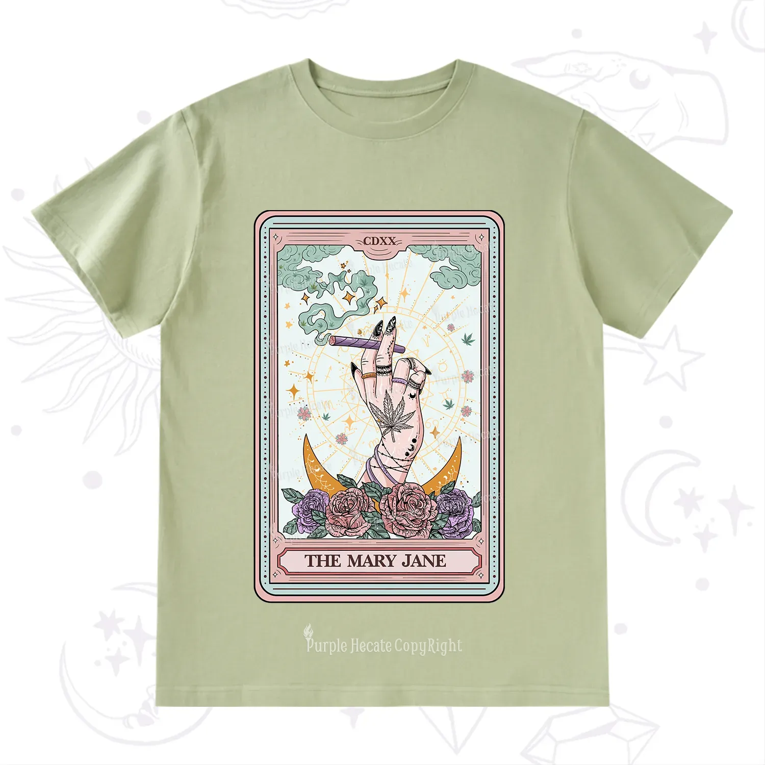 Purplehecate The Mary Jane Tarot T-Shirt