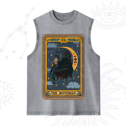 Purplehecate The Mothmen Tarot Washed Tank