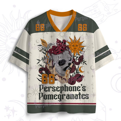 Purplehecate Persephone's Pomegranates Mesh Jersey