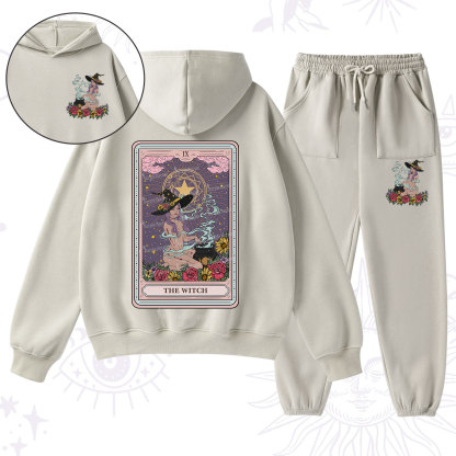 Purplehecate The Witch Tarot Fleece Hoodie Suit