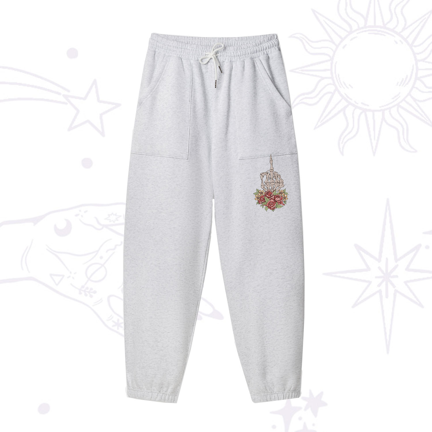 Purplehecate The Zero Of Fucks Fleece Sweatpants