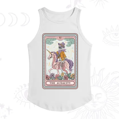 Purplehecate The Audacity Tarot Card Ribbed Tank Top