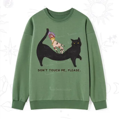 Purplehecate Don't Touch Me Sweatshirt
