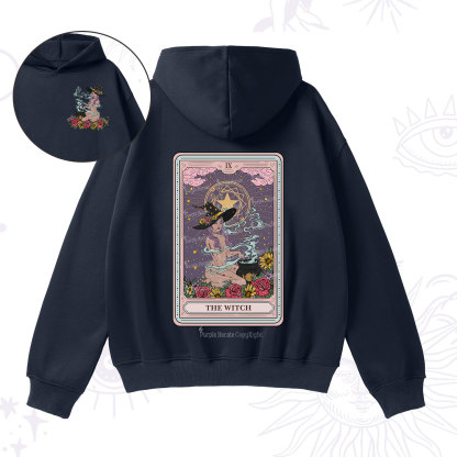 Purplehecate The Witch Tarot Fleece Hoodie Suit