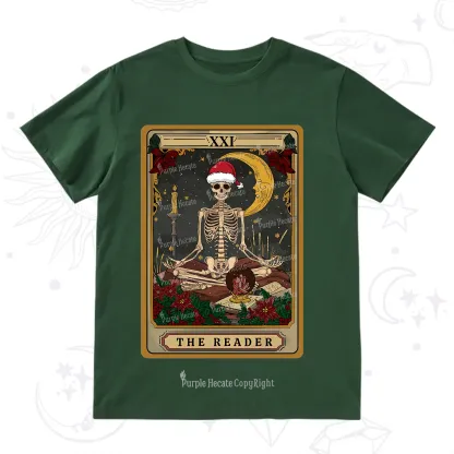 Purplehecate The Reader Tarot Christmas T-Shirt
