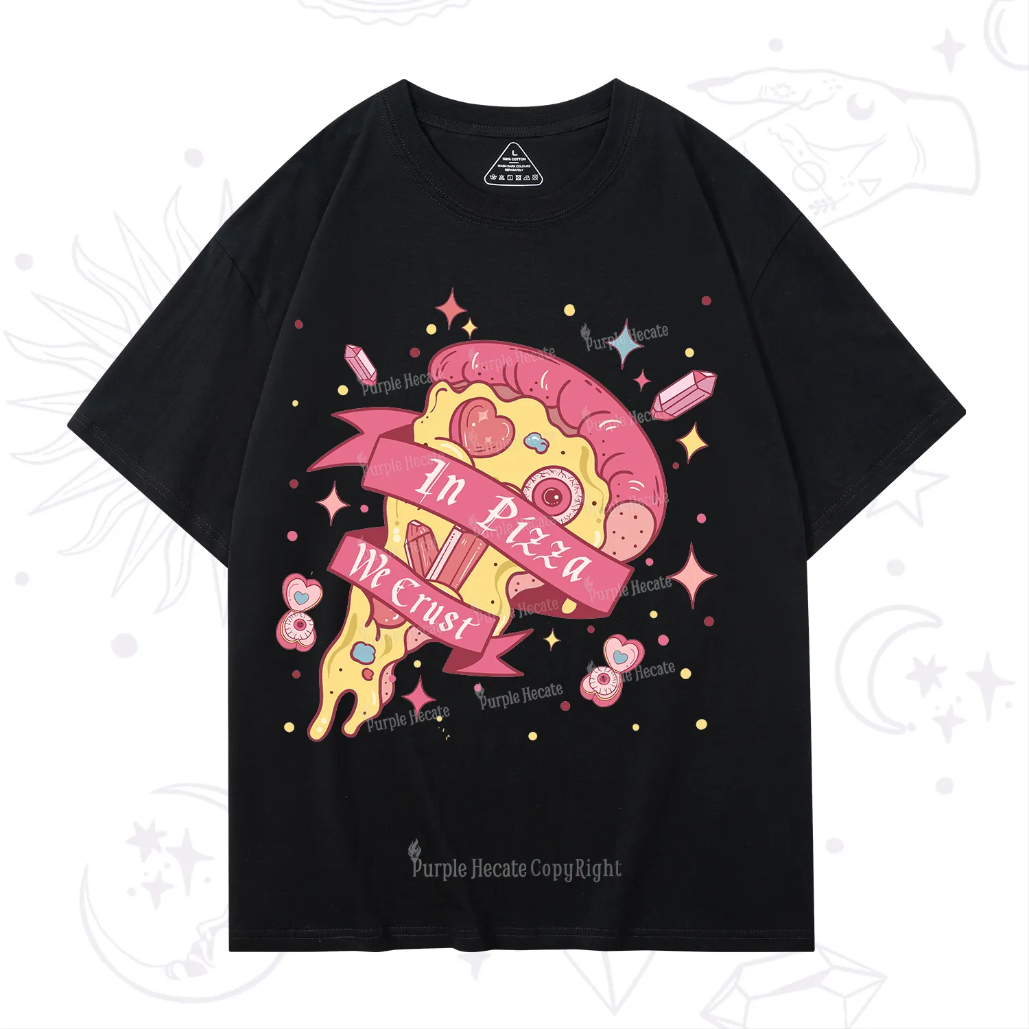 Purplehecate In Pizza We Crust Valentine T-Shirt