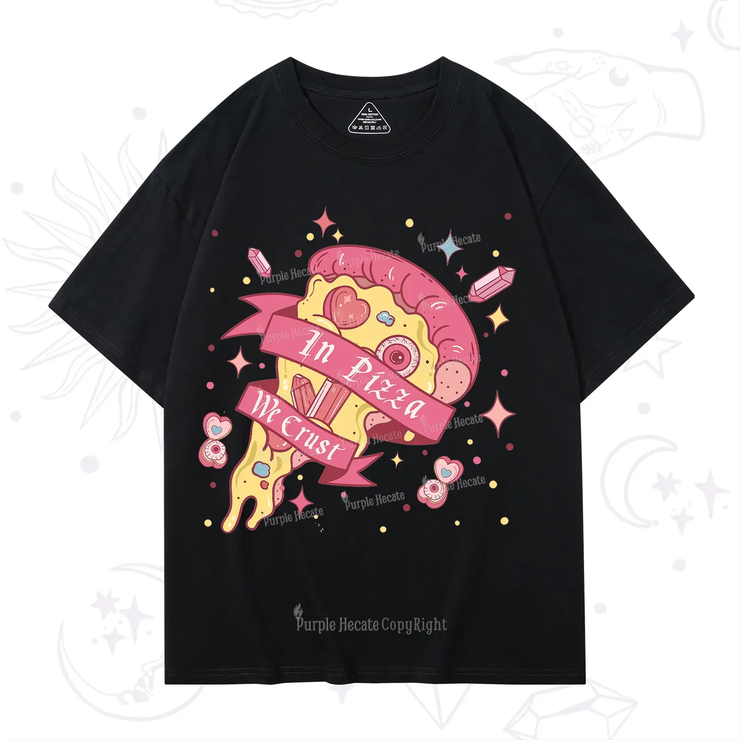 Purplehecate In Pizza We Crust Valentine T-Shirt