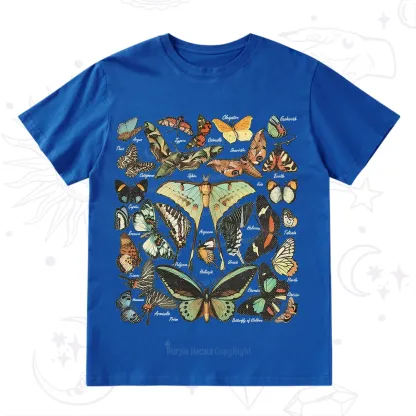 Purplehecate Vintage Butterfly & Moth T-Shirt