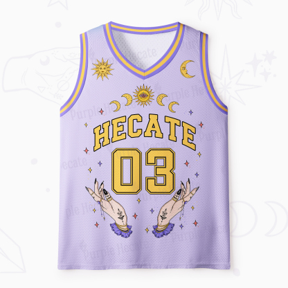 Purplehecate Hecate Moonlight Sorcery Mesh Jersey Tank Top