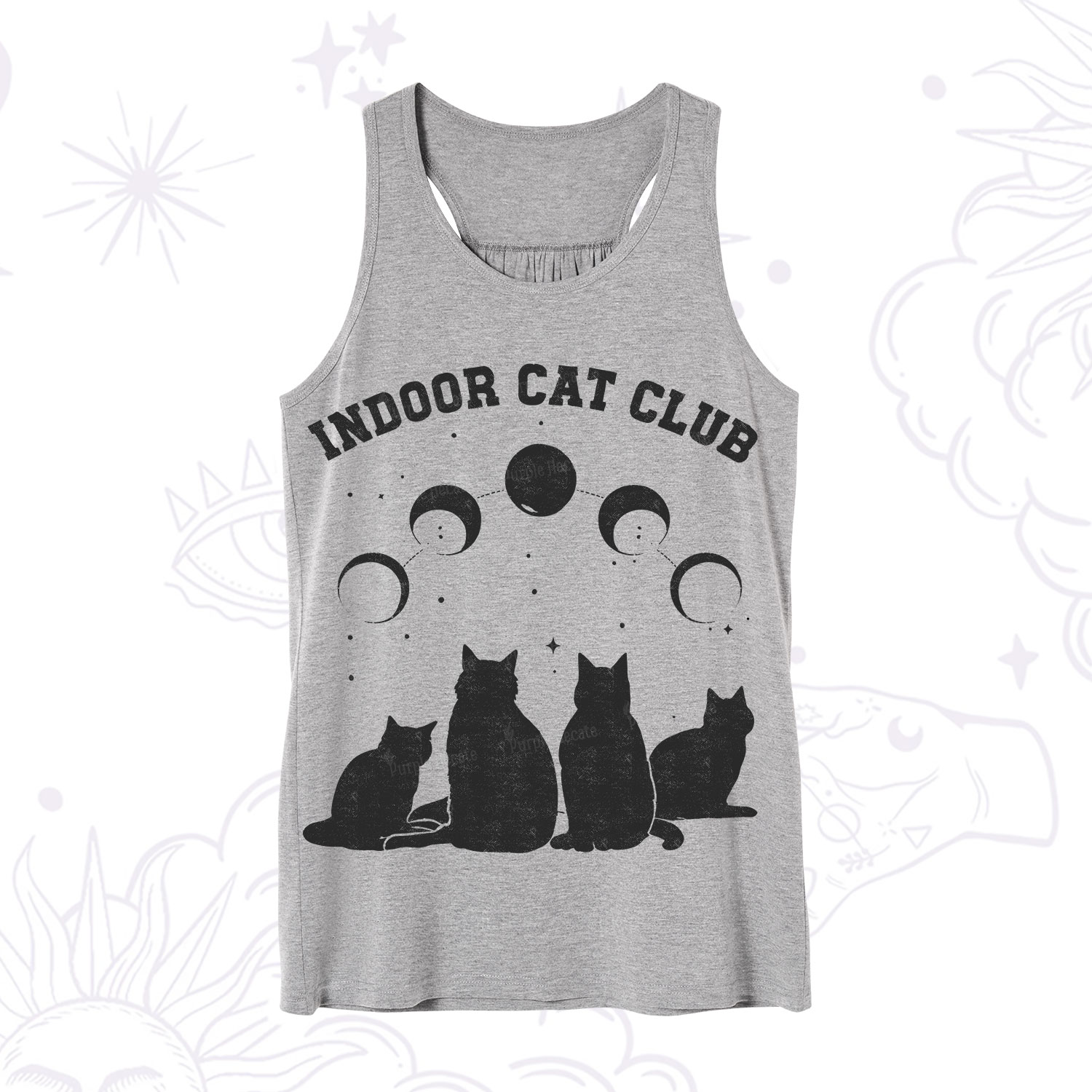 Purplehecate Indoor Cat Club Tank