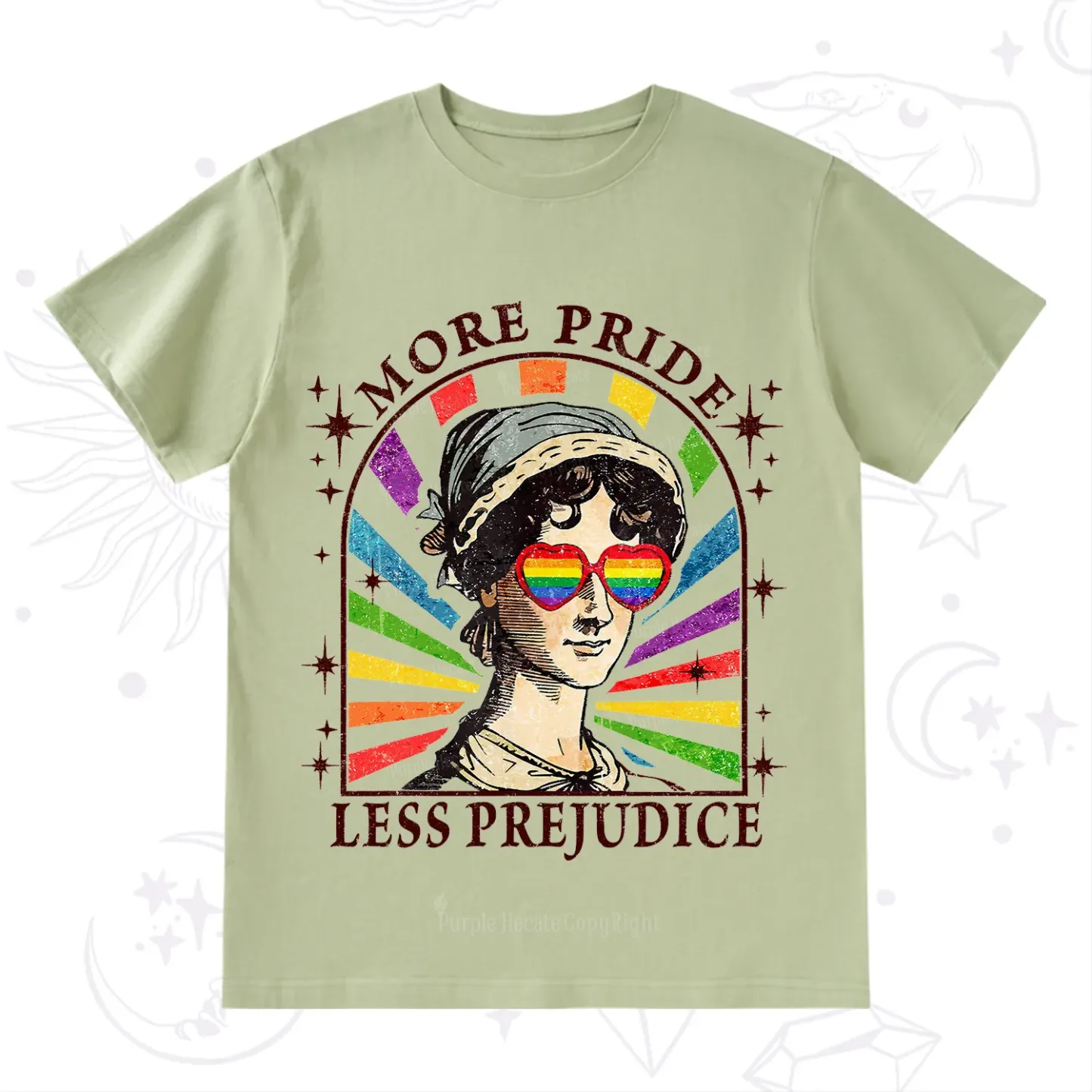 Purplehecate More Pride Less Prejudice T-Shirt