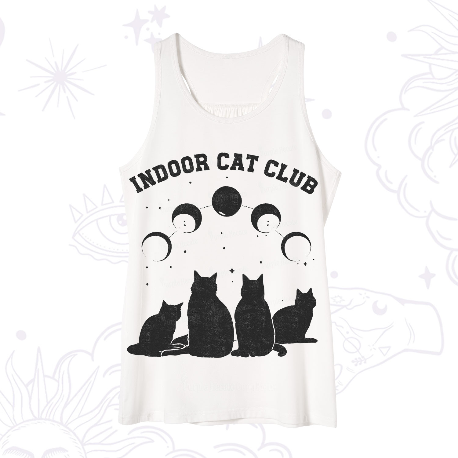 Purplehecate Indoor Cat Club Tank