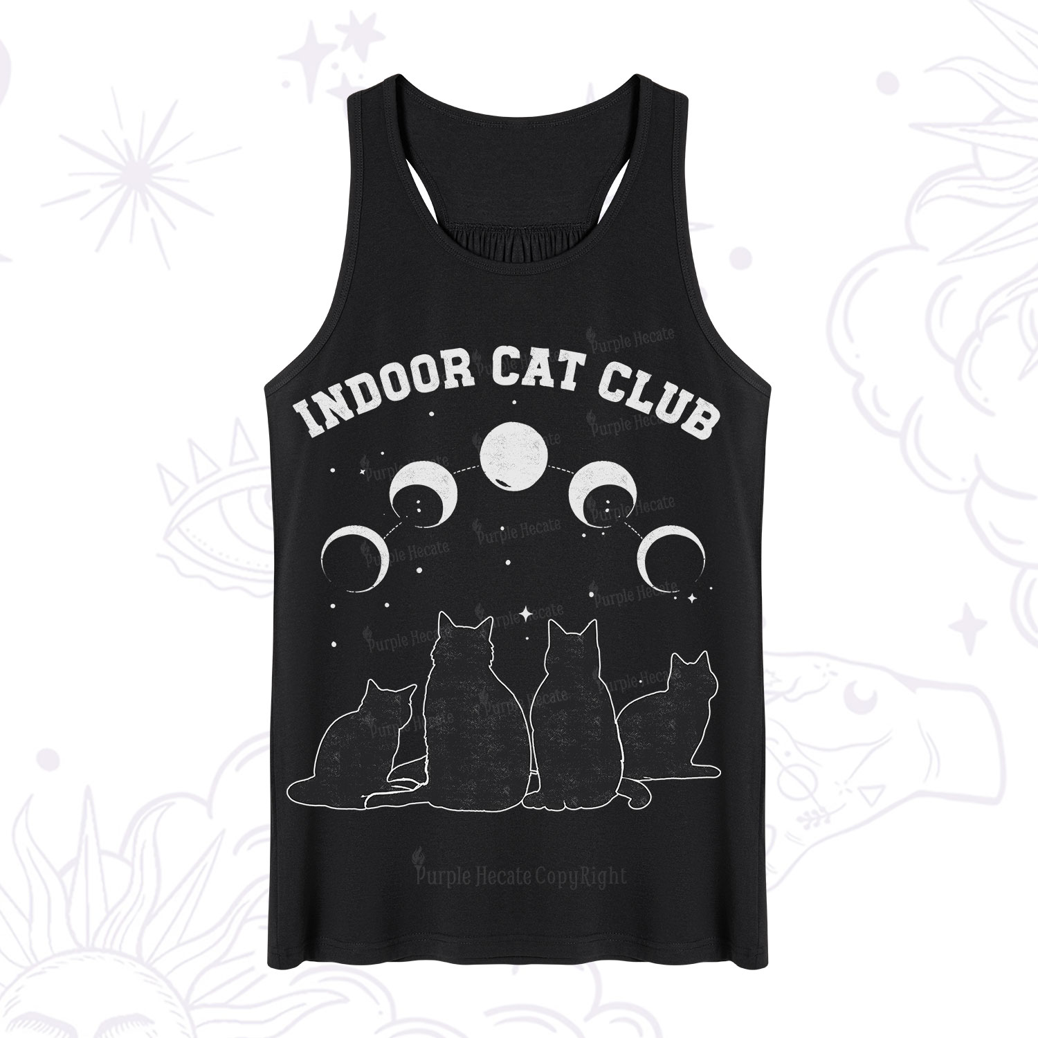 Purplehecate Indoor Cat Club Tank