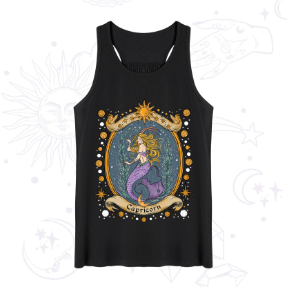 Purplehecate Celestial Capricorn Zodiac Tank