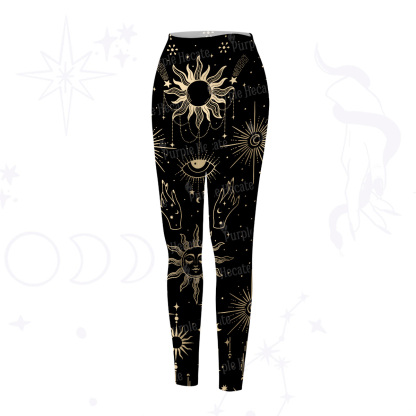 Purplehecate Solar Oracle Yoga Pants