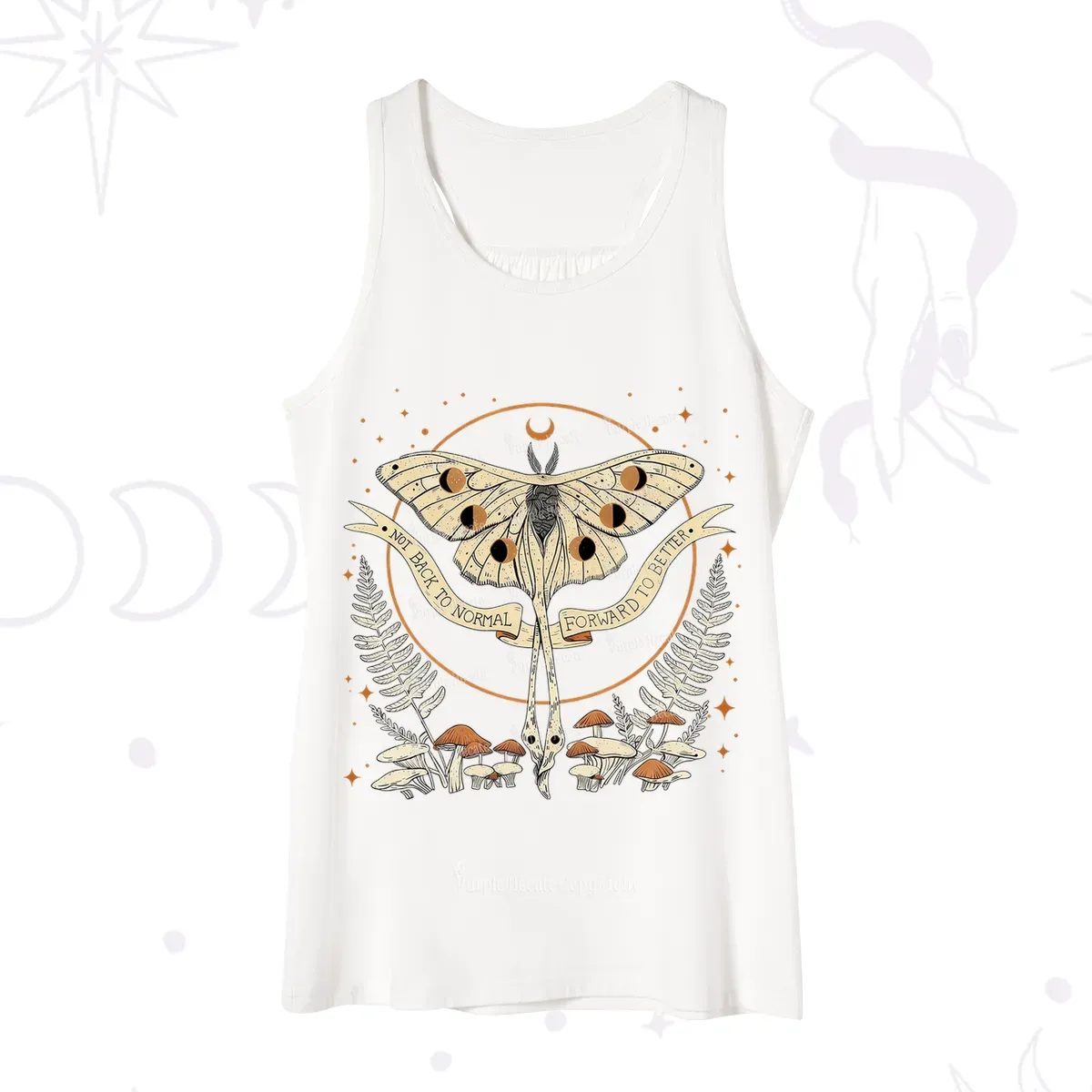 Purplehecate Celestial Moth Tank