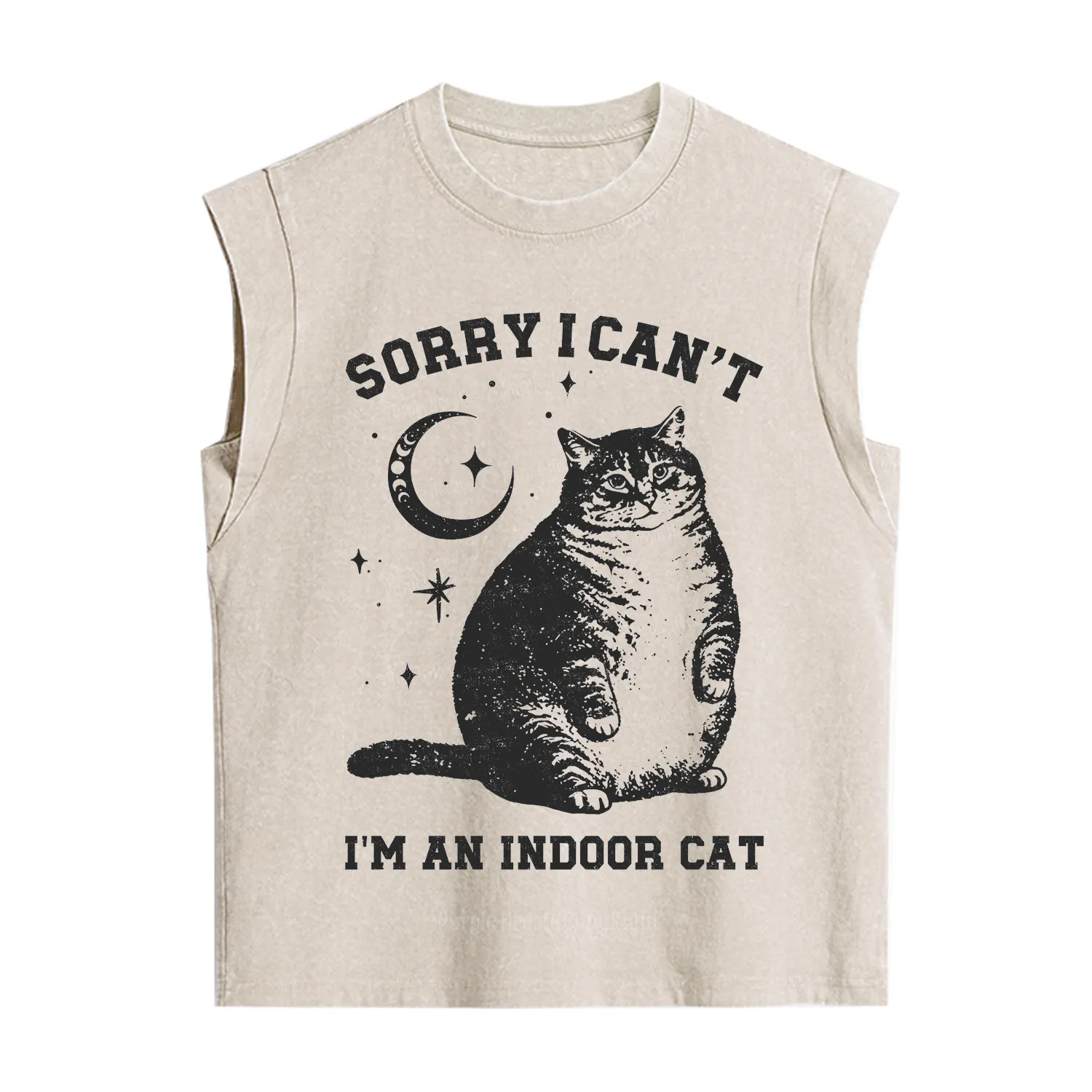 [Copy]Purplehecate F-caw-f Funny Crow Vintage Washed Tank