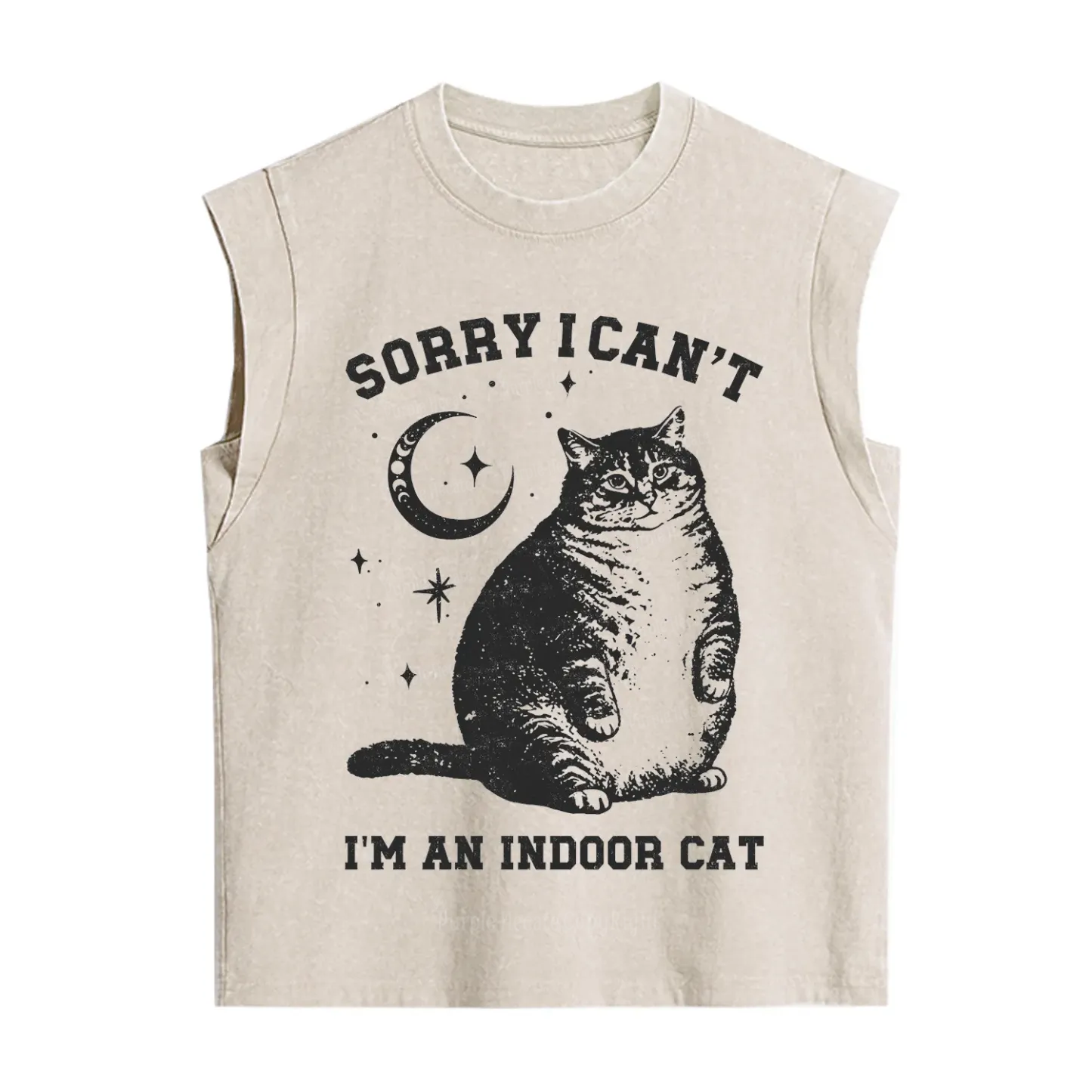 [Copy]Purplehecate F-caw-f Funny Crow Vintage Washed Tank