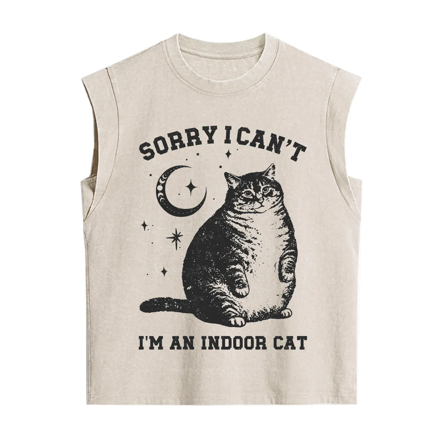 [Copy]Purplehecate F-caw-f Funny Crow Vintage Washed Tank