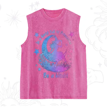 Purplehecate In a World Full of Princesses be a Witch Washed Tank