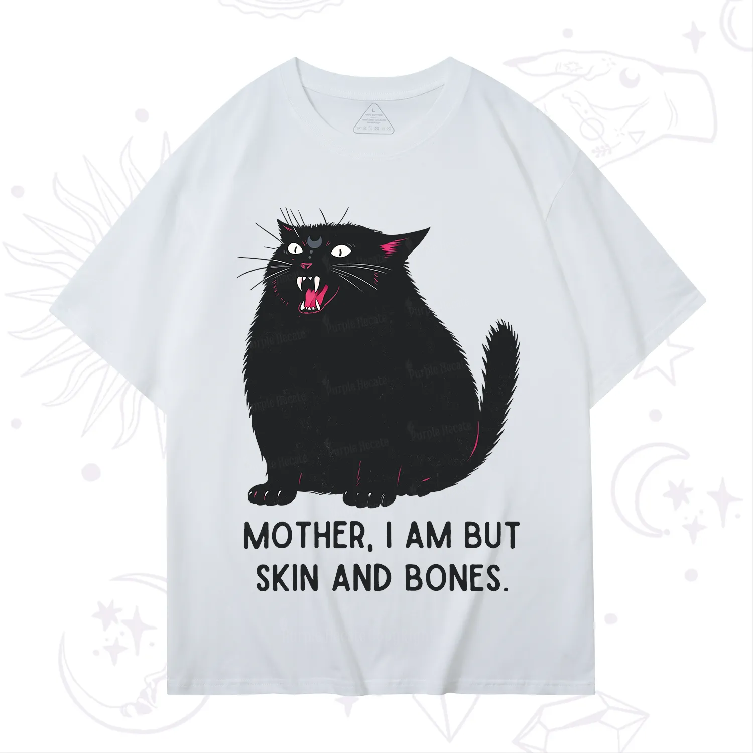 Purplehecate Mom I Am But Skin And Bones T-Shirt