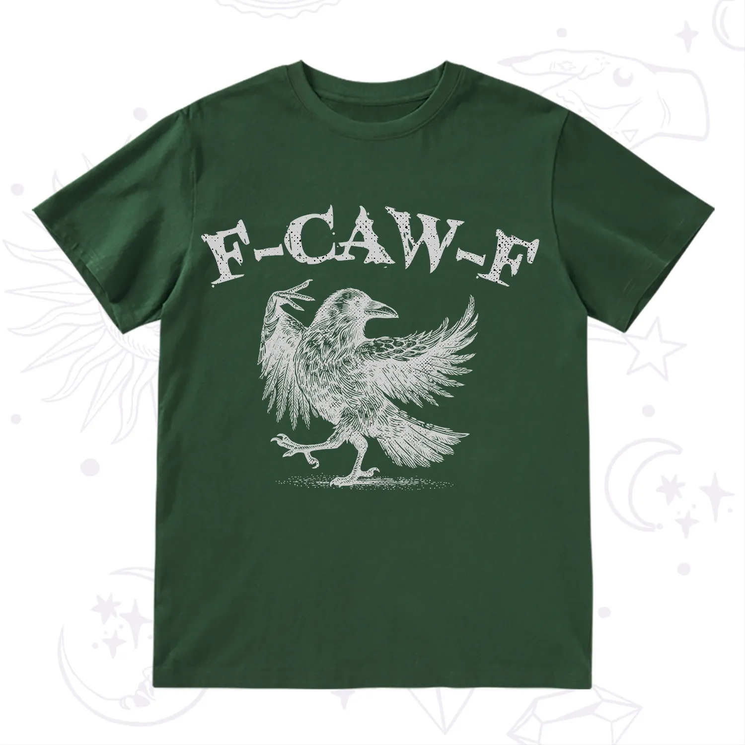 Purplehecate F-caw-f Crow T-Shirt