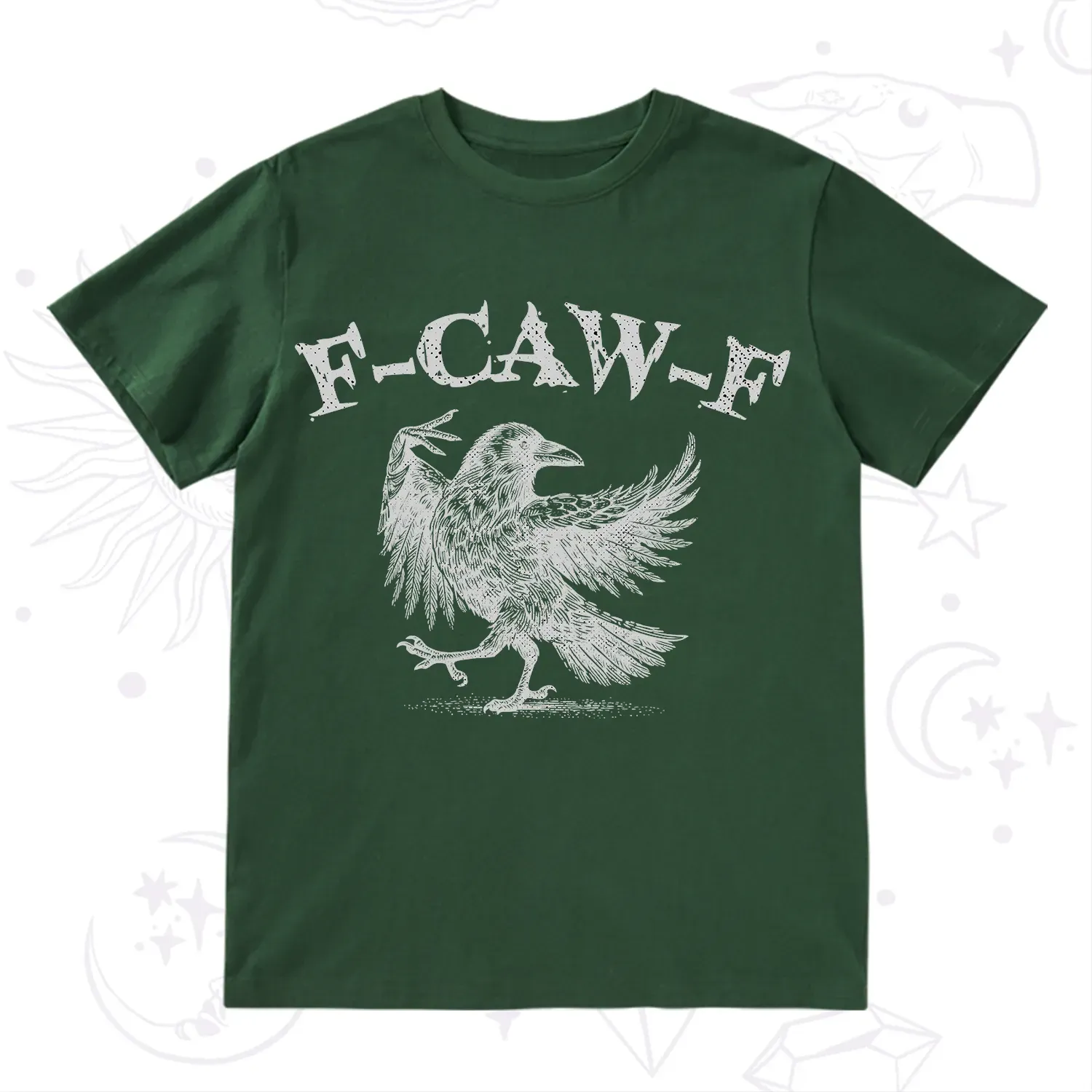 Purplehecate F-caw-f Crow T-Shirt