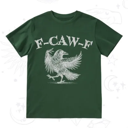 Purplehecate F-caw-f Crow T-Shirt
