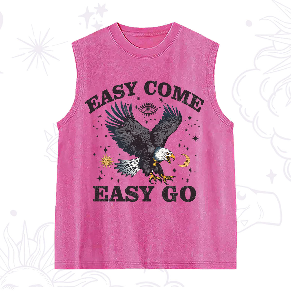 Purplehecate Easy Come Easy Go Washed Tank