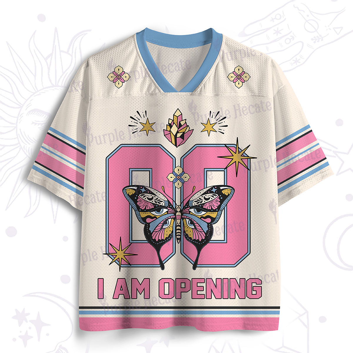 Purplehecate I Am Opening Mesh Jersey