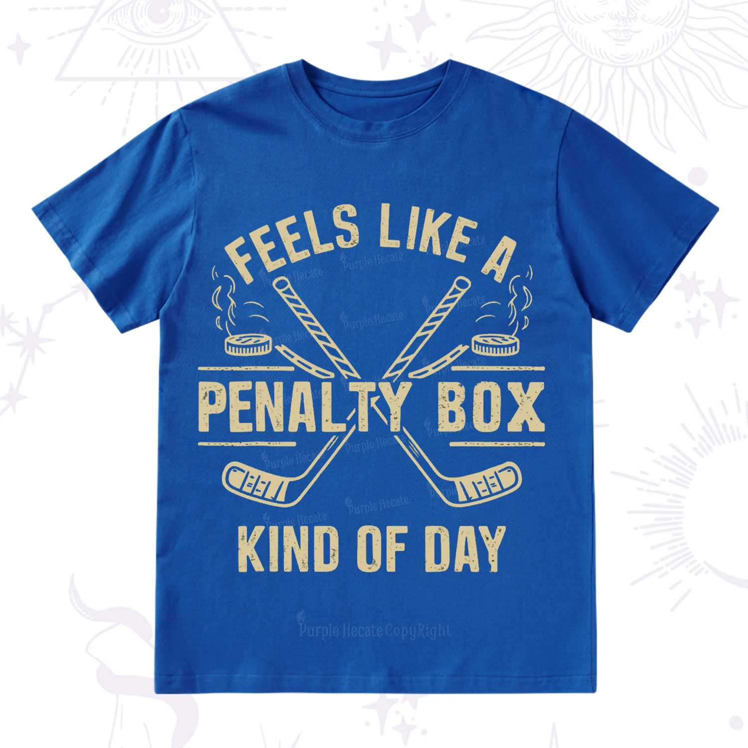 Purplehecate Feels Like A Penalty Box Kind Of Day T-Shirt